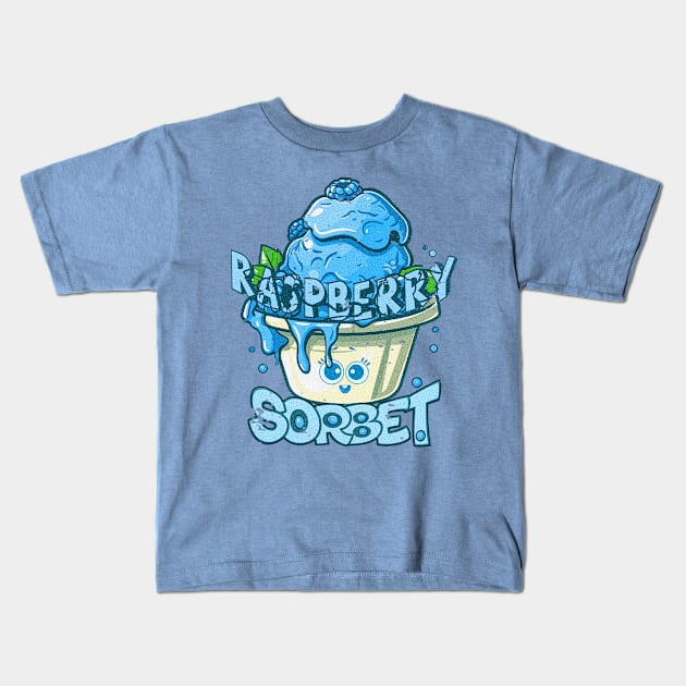 raspberry sorbet by Heisenberg blue ice Kids T-Shirt by nowsadmahi